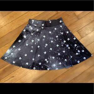 Sailor Moon Luna Cat Skater Skirt Galaxy